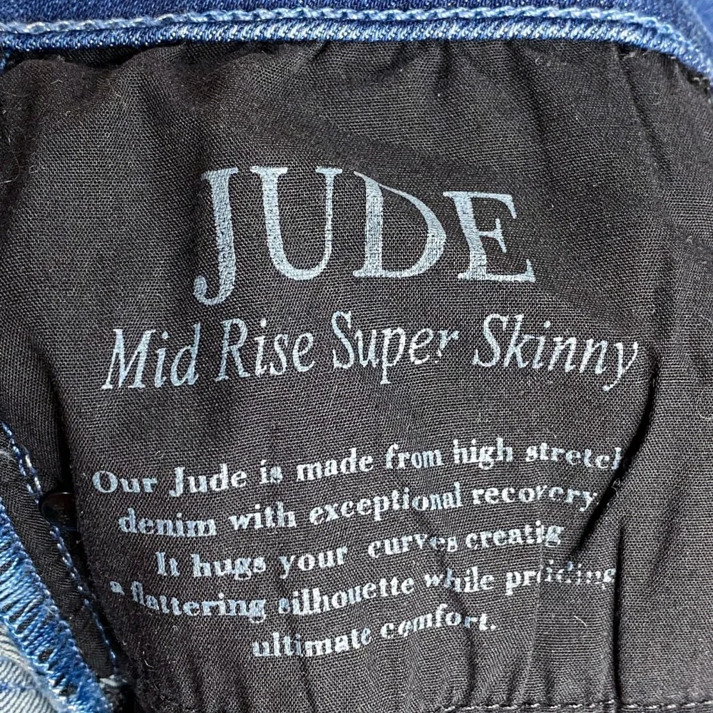 BLACK ORCHID 27 Jude Mid Rise Skinny‎ Jeans Casual Distressed Streetwear